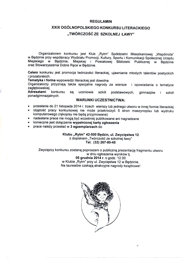 Twórczość ze szkolnej ławy